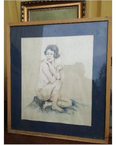 DESSIN CRAYON NUE 