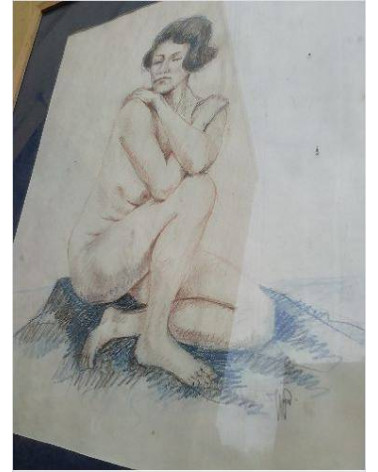 DESSIN CRAYON NUE 