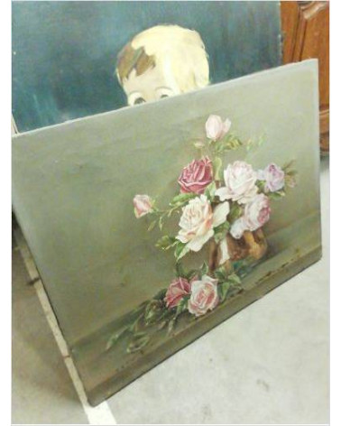 PEINTURE FLEURS 